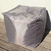 Pouf CUBE  Taupe - Sunvibes